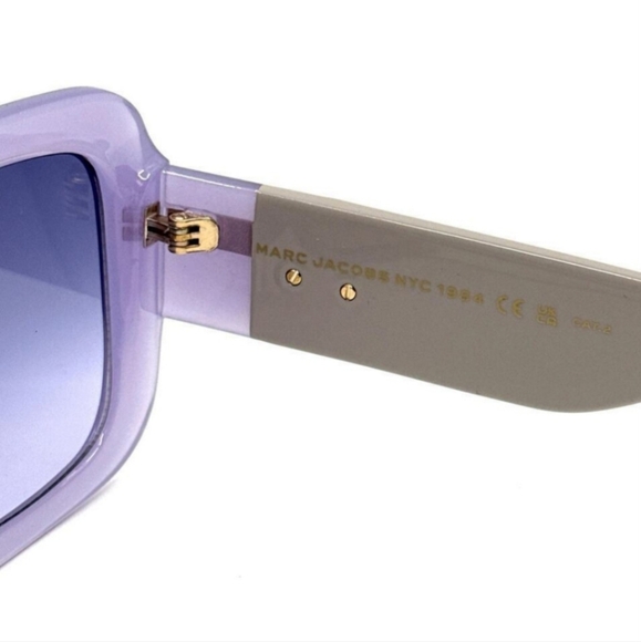 Marc Jacobs Purple and Gold Sunglasses